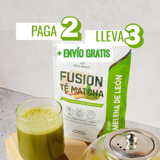 Fusion Té Matcha (Paga 2 lleva 3)
