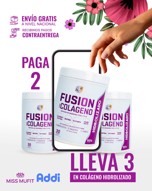 COLÁGENO HIDROLIZADO (Paga 2 lleva 3)