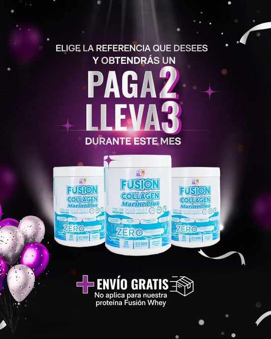 Fusión Collagen Marine Plus –  (Paga 2 lleva 3)