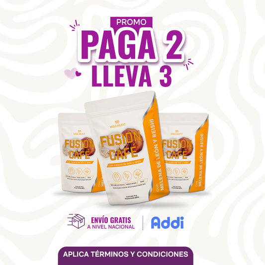 Fusion Café (Paga 2 lleva 3)