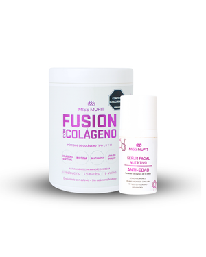 Kit Piel Radiante  - Colágeno Hidrolizado + Serum Antiedad