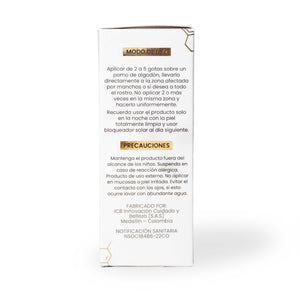 Serum Despigmentante caja 3